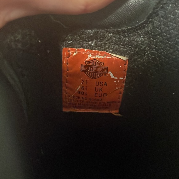 Harley Davidson Men’s Boots - size 7.5 - Picture 12 of 17
